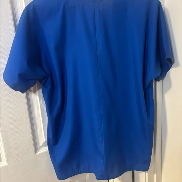 Cherokee Authentic Workwear Scrubs 2 Piece Set Royal Blue Uniform Size M - Picture 4 of 13